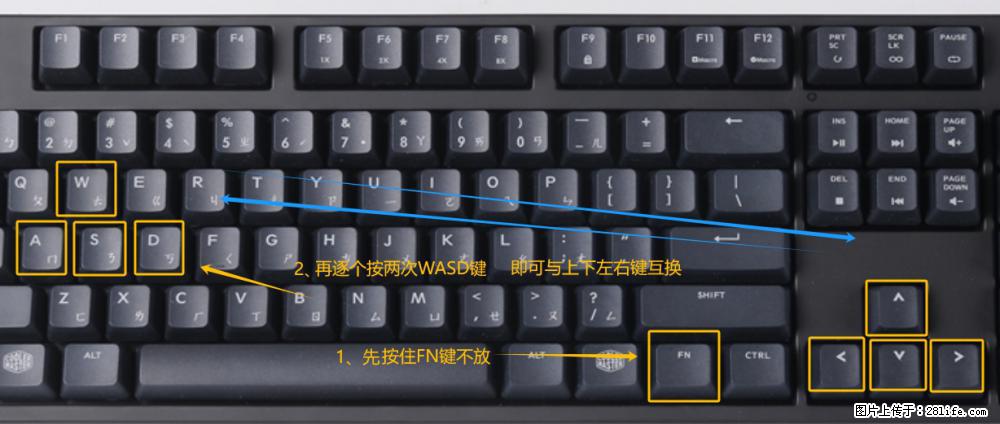 键盘，怎样把wasd键与上下左右方向键互换？ - 生活百科 - 北海生活社区 - 北海28生活网 bh.28life.net